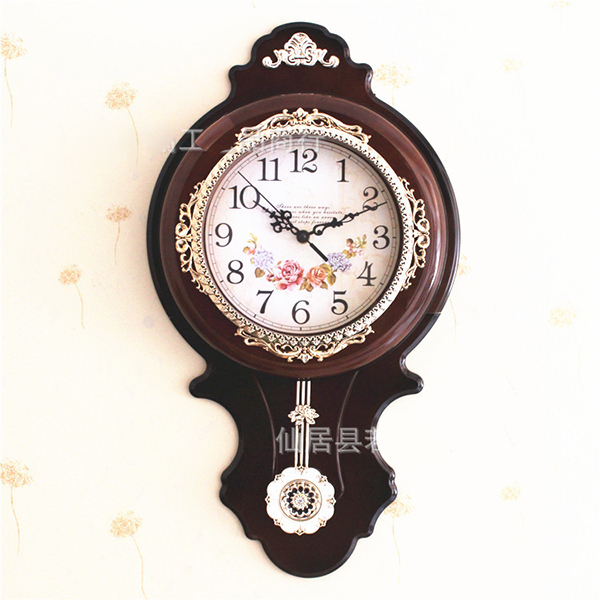 đồng hồ treo tường quả lắc phong cách vintage rẻ đẹp